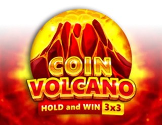 Coin Volcano logo by 3 Oaks Gaming Paston Casino