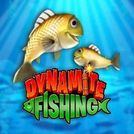 Slots logo of Dynamite Fishing from Inspired Gaming at Paston Casino
