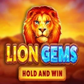 Logo of Lion Gems Hold and Win from Playson at Paston Casino