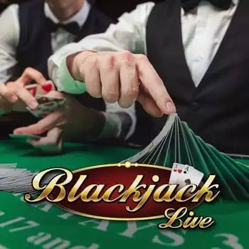 Live Blackjack by Evolution, showcased at paston-casinos.es – game logo