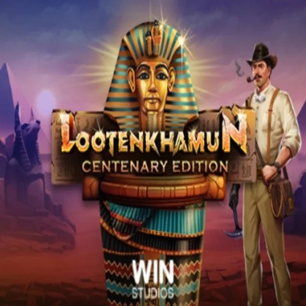 Loot'en Khamun the Dead Sea Scrolls logo by Win Studios Paston Casino