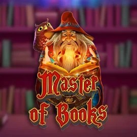 Official Slots logo: Master of Books by Swintt at Paston Casino