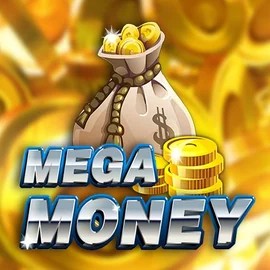 Mega Money! slot logo by Red Rake Gaming at Paston CasinoMega Money!