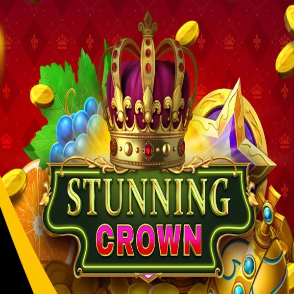 Stunning Crown online game logo by BF Games on paston-casinos.es