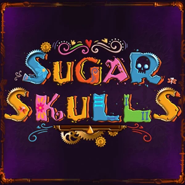 Logo of Sugar Skulls from Booming Games at Paston Casino