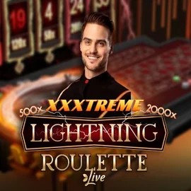 XXXtreme Lightning Roulette slot logo by Evolution at Paston Casino